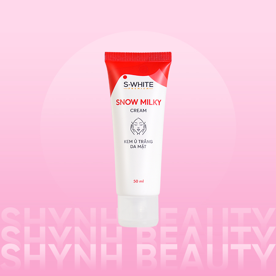 Kem ủ trắng da mặt S-White 50ml