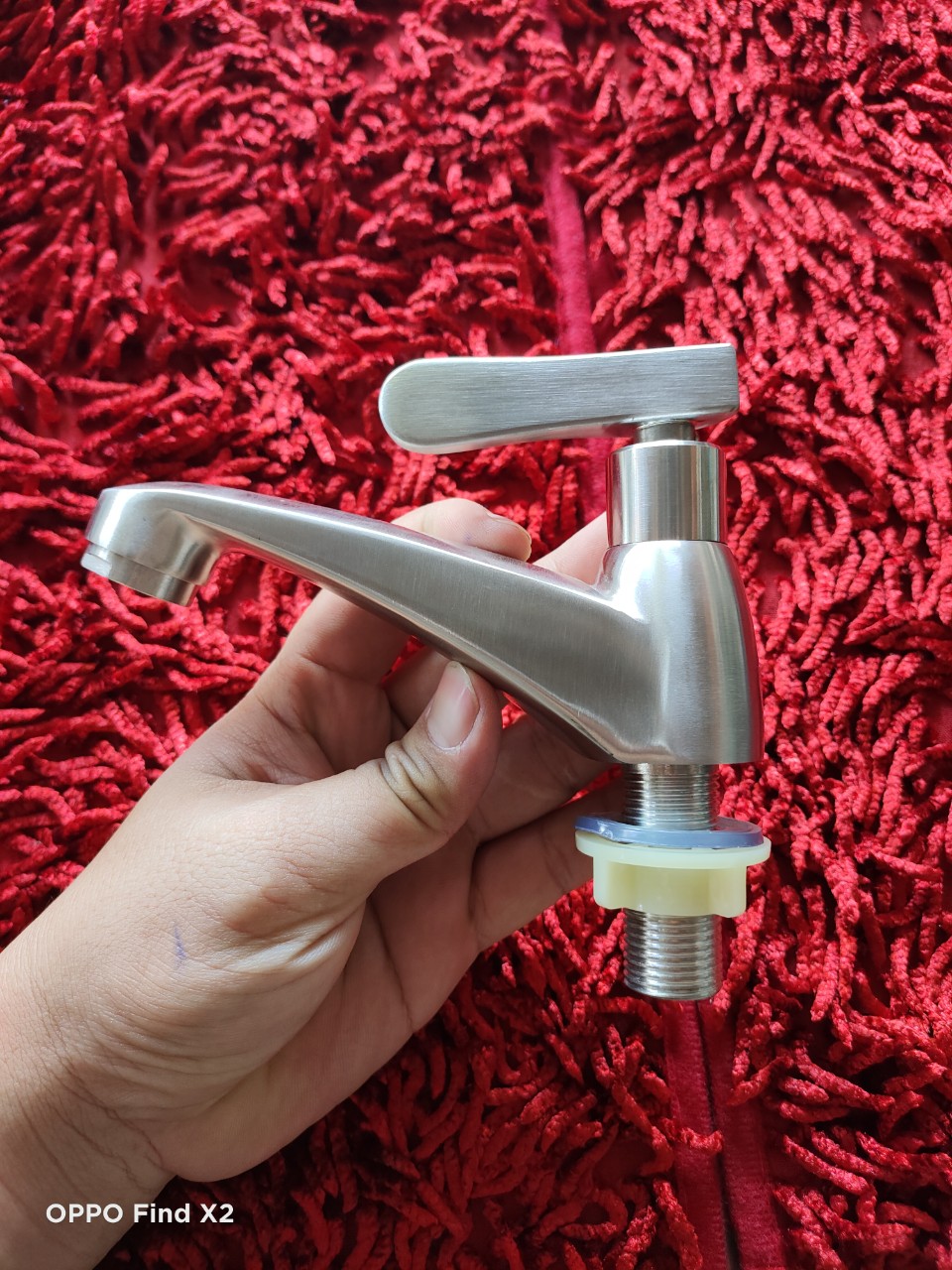 Vòi tay gạt lavabo inox 304 cực dày grsl