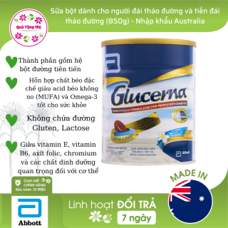 Sữa dành cho người tiểu đường Glucerna 850g nội địa ÚC - DATE XA thumbnail