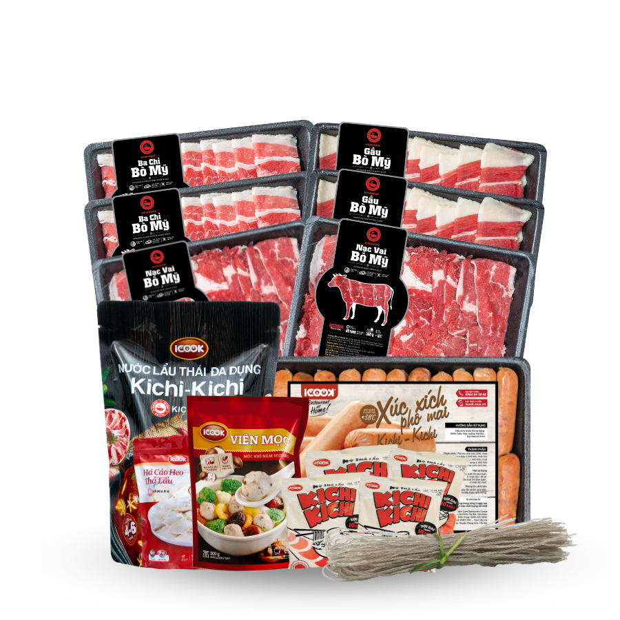 [Chỉ giao HN] Combo Lẩu Đoàn Viên (6-8 người)