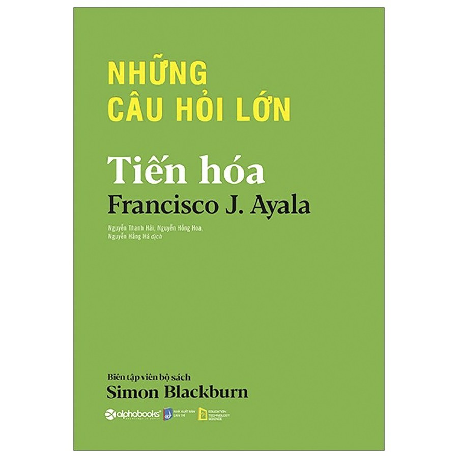 Sách - những câu hỏi lớn - tiến hóa