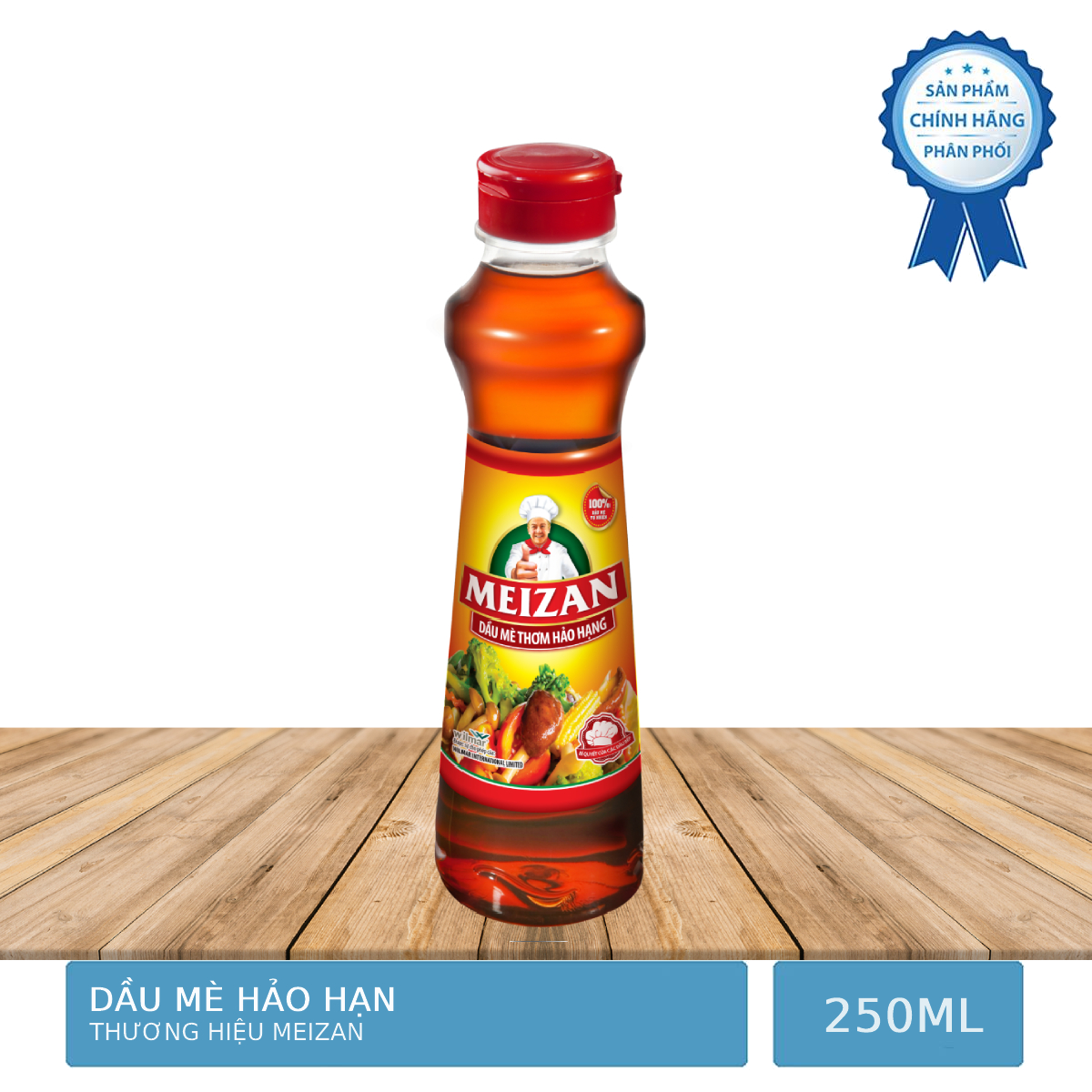 Dầu Mè Thơm Hảo Hạng Meizan Chai 250ml