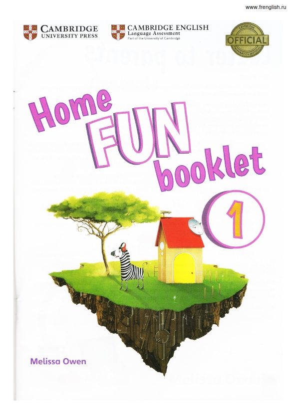 BỘ SÁCH CAMBRIDGE HOME FUN BOOKLET (SERIES)