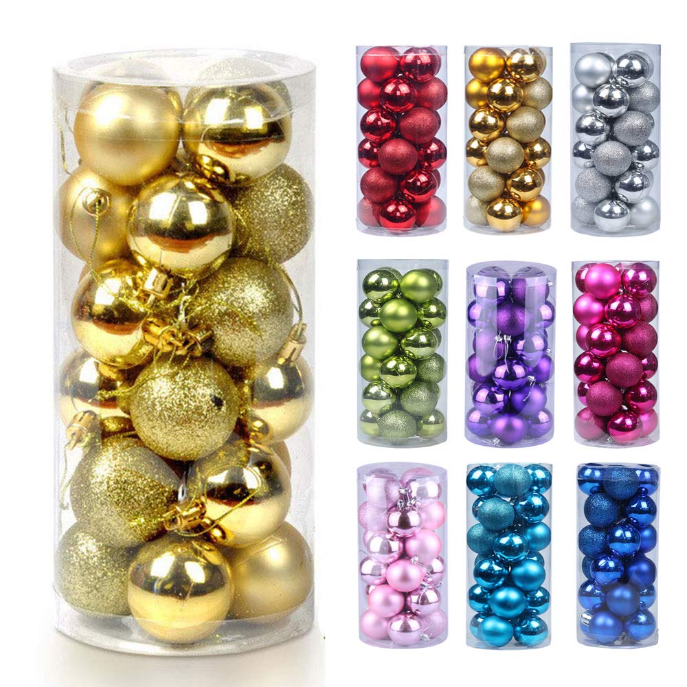 Quả châu trang trí Noel, trang trí giáng sinh, 1 quả