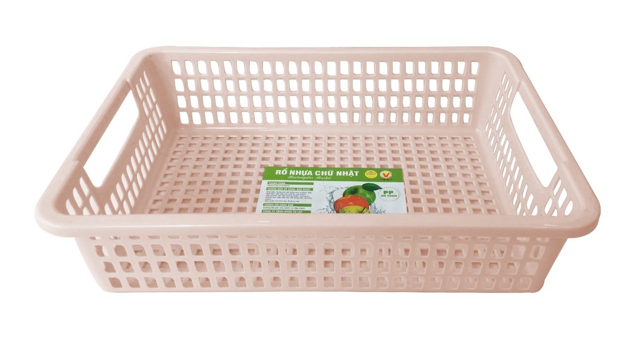 Rổ chữ nhật TỰ LẬP - 35cm
