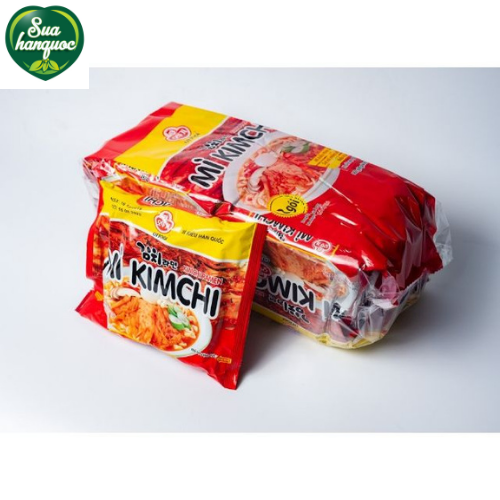 Lốc 8 Gói Mì Kim Chi Ottogi 120g - Hàn Quốc