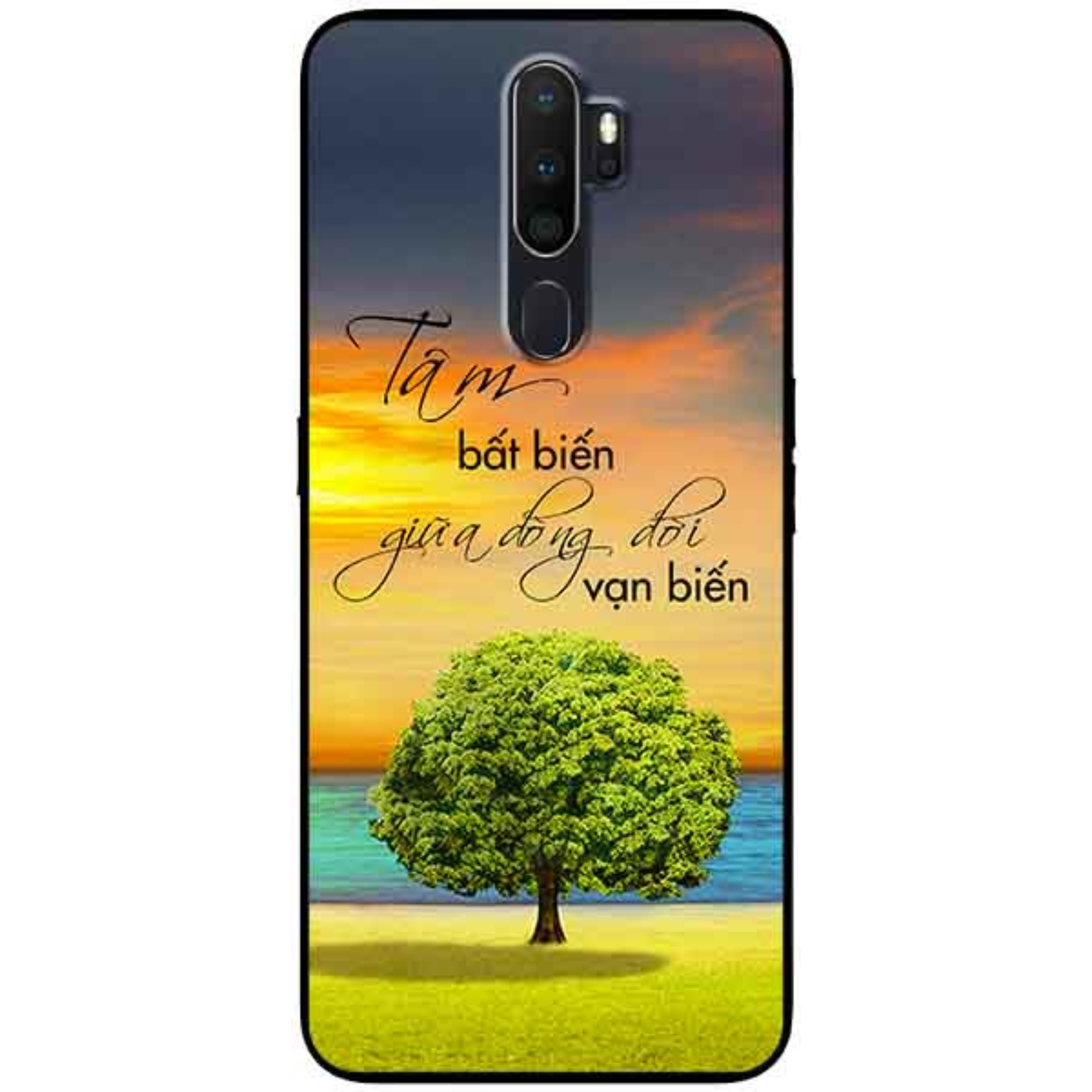 [HCM]Ốp lưng in cho Oppo A9 2020/ A5 2020 Mẫu Tâm Bất Biến