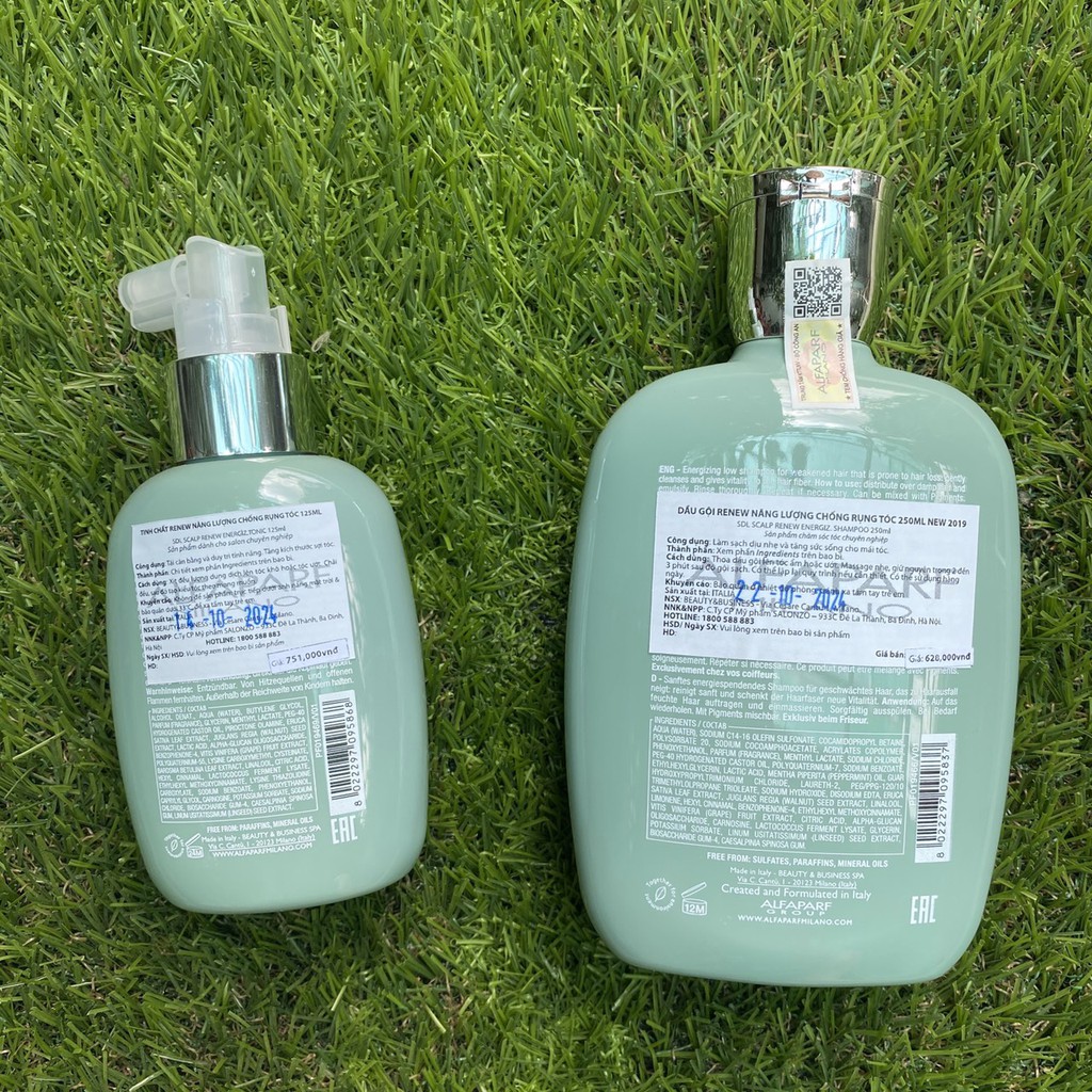 Tinh chất kích thích mọc tóc Energizing Tonic Alfaparf Milano ( Scalp Renew Hair Loss) 125ml