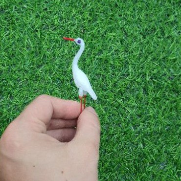 Cò trang trí tiểu cảnh hồ cá, bể cá cảnh tiểu cảnh trang trí