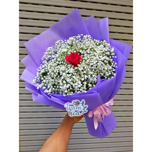 [Tập 50tờ] Giấy mếch lụa gói hoa (Loại 1)