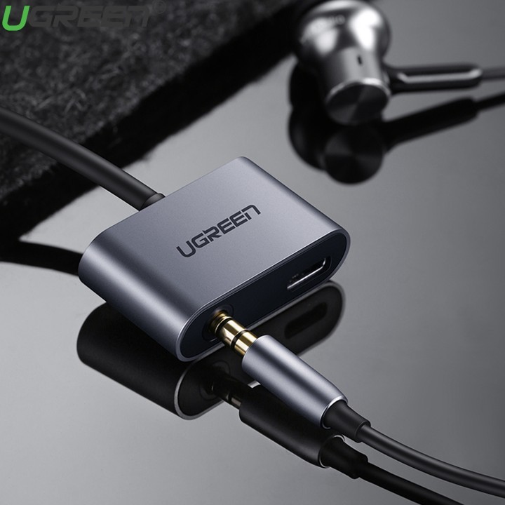 Cáp Chuyển Đổi Type-C To 3,5mm Hỗ Trợ Cổng Sạc USB-C Ugreen 50596