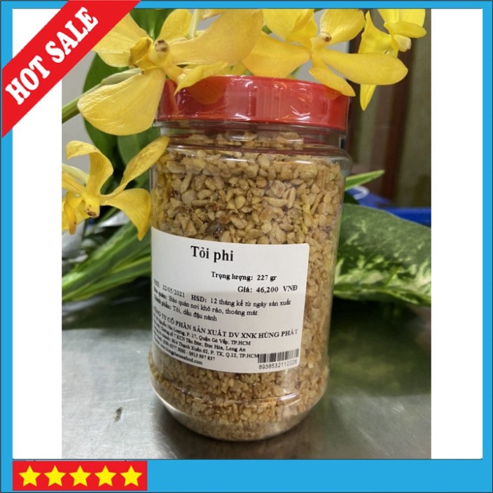 [HỎA TỐC - HCM] Hành Khô Phi - Tỏi Phi Giòn Hộp 454gram