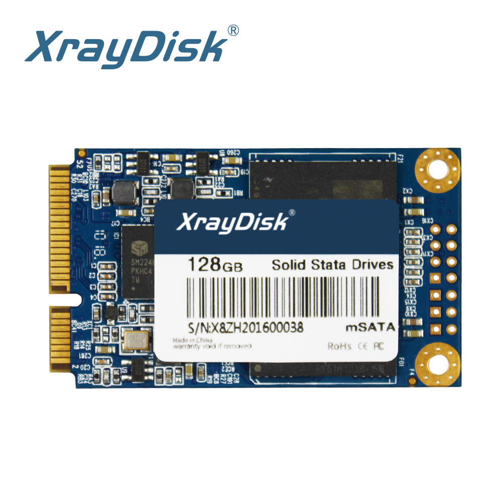 XrayDisk Sata3 Msata SSD 64GB 120GB 240GB 128GB 256GB Mini Sata Internal Solid State Hard Drive Disk For Laptop&Desktop