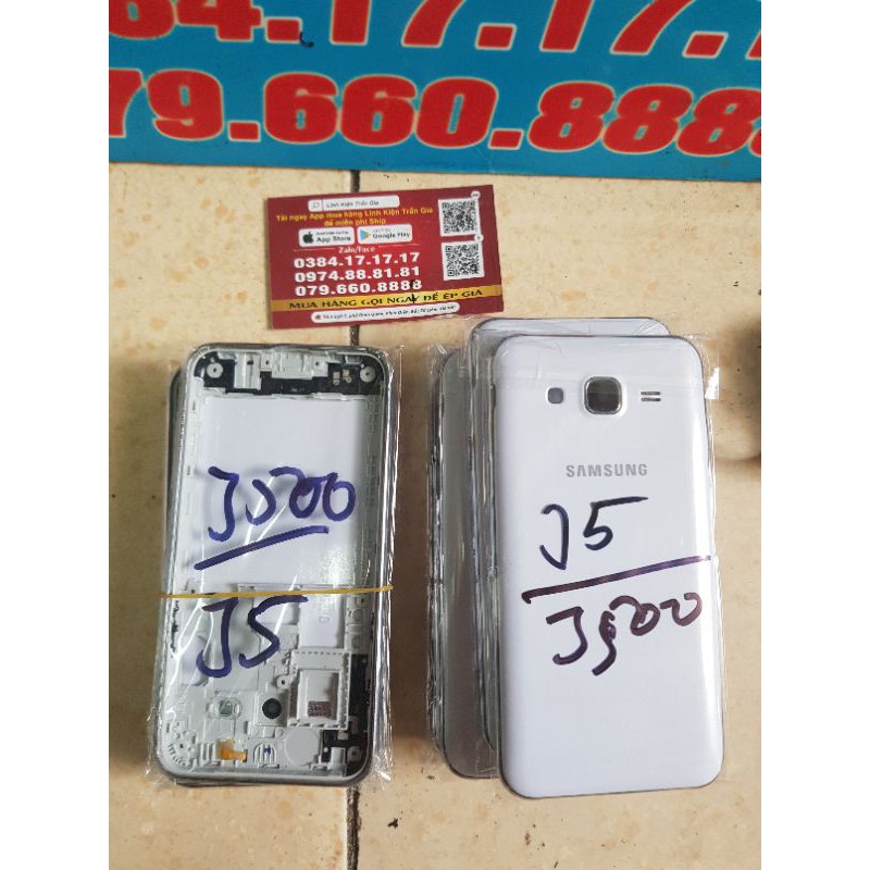Vỏ Sam Sung J500/J5 + Khung Zin