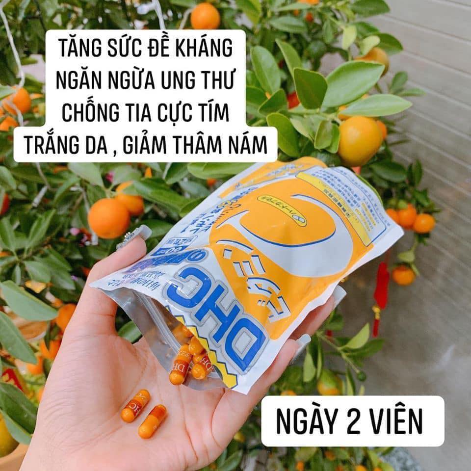 Viên Uống DHC Vitamin C 60 Ngày 120 Viên Nhật Bản