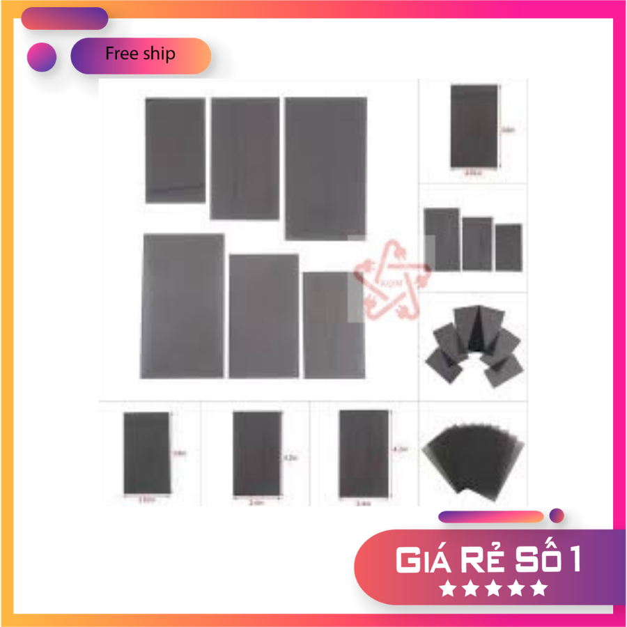 Combo phim phân cực 32 inch và tẩy keo màn hình