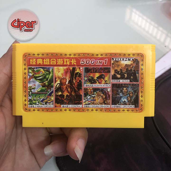 Ice Machine electronic game 4 button 500in1-tape game electronic 4 button