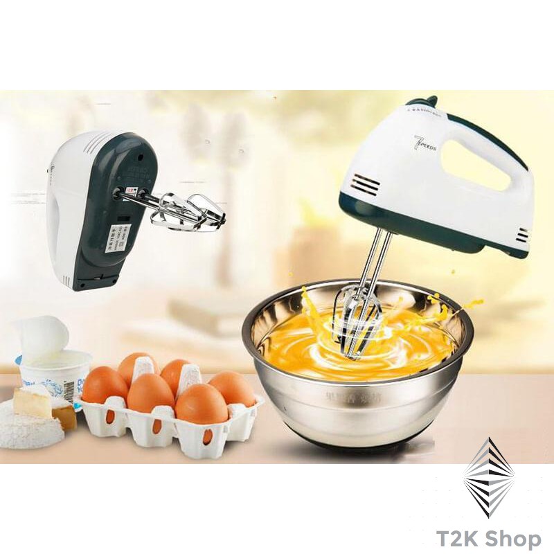 Máy Đánh Trứng Cầm Tay Scarlet 7 Tốc Độ Công Suất 180W Thế Hệ Mới