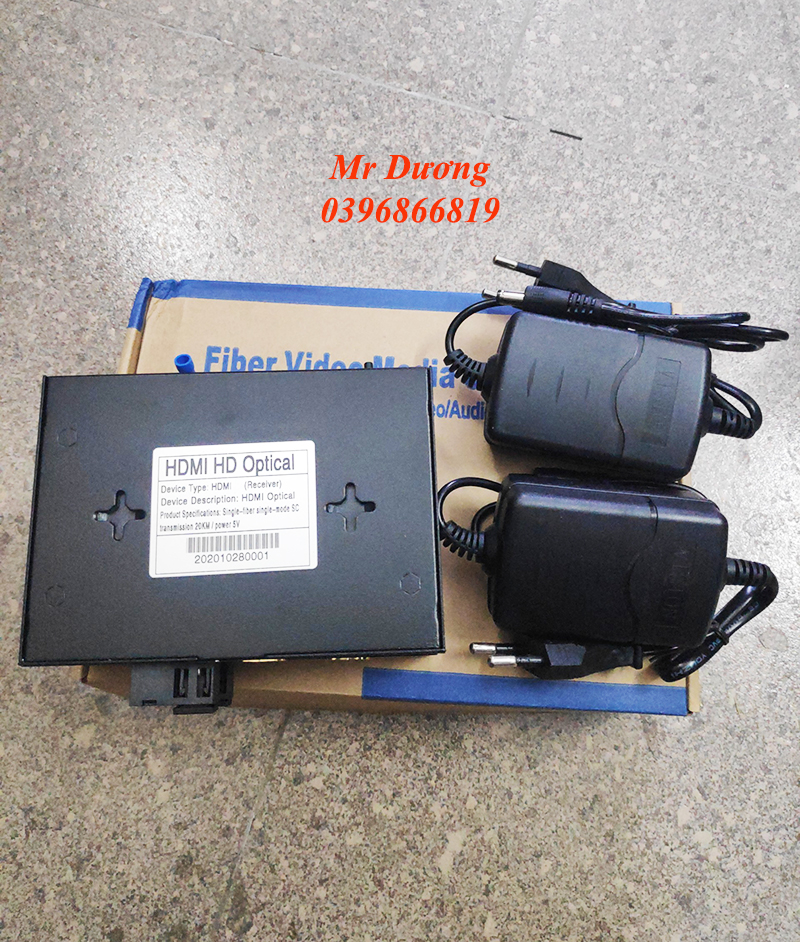 Cặp Converter Quang HDMI chất lượng cao