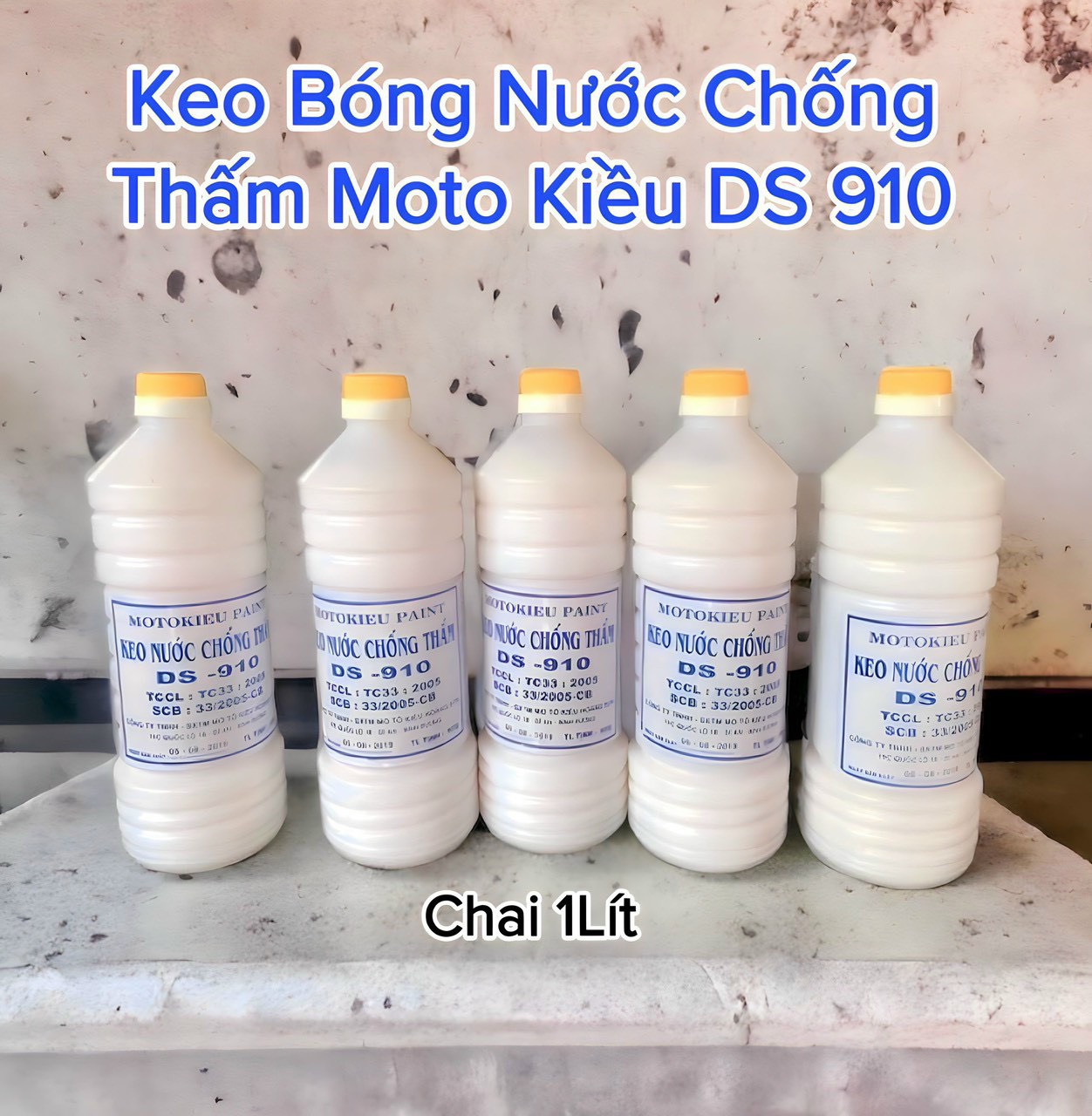 Keo Chống Thấm MotoKieu DS 910 [1 lít ]