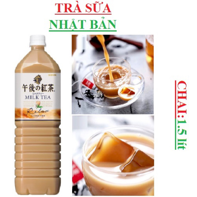 Trà sữa Kirin Milk Tea Ít Ngọt 1.5L -Nhật Bản