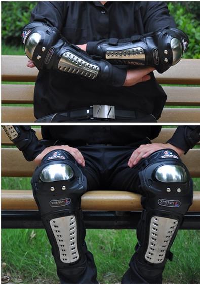 [HCM]( BH 12TH ) Giáp bảo hộ tay chân Probiker inox bó gối bảo vệ tay chân cực kỳ chắc chắn đồ bảo hộ đi phượt phụ kiện đồ phượt giá rẻ