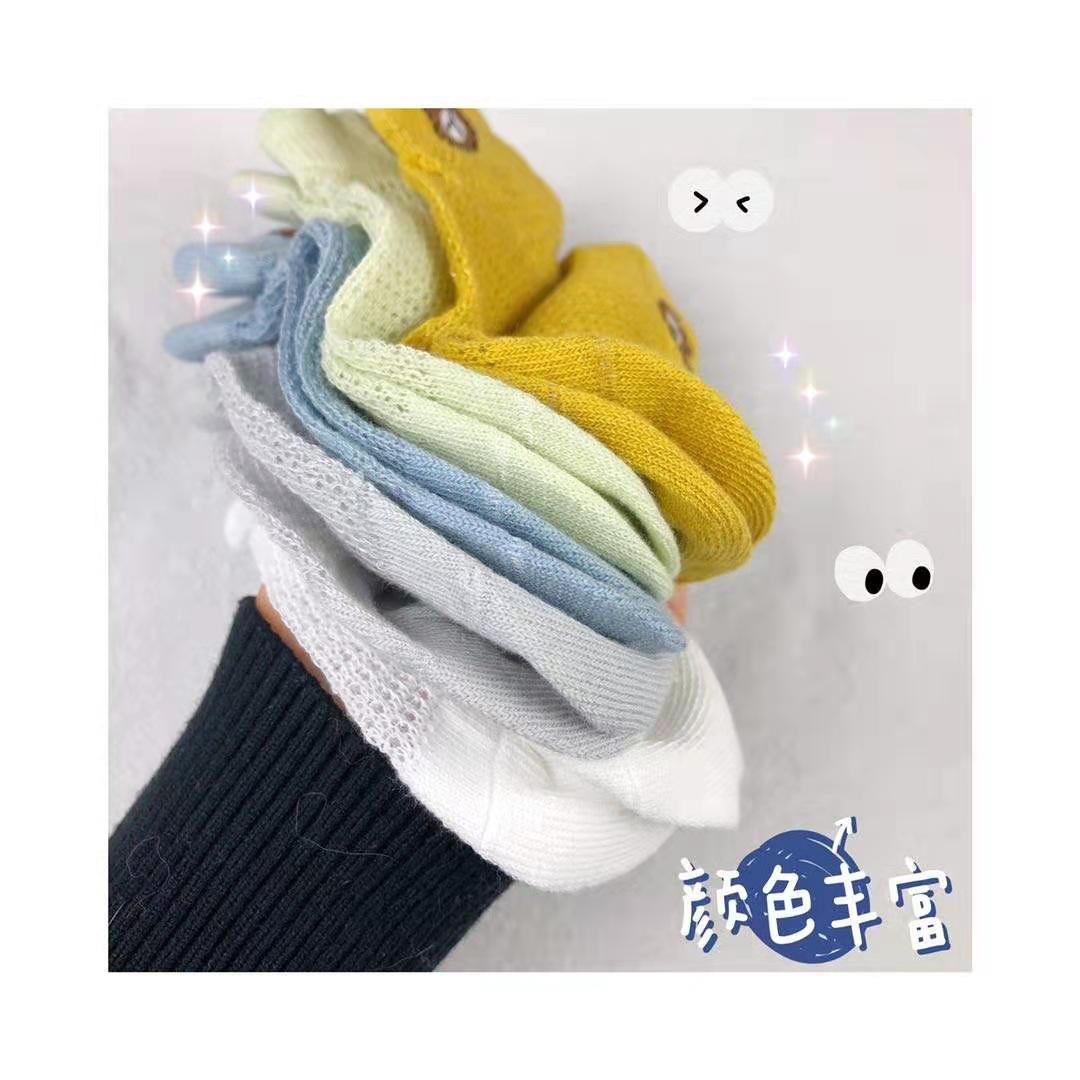 Sét 5 đôi tất lưới gấu cho bé