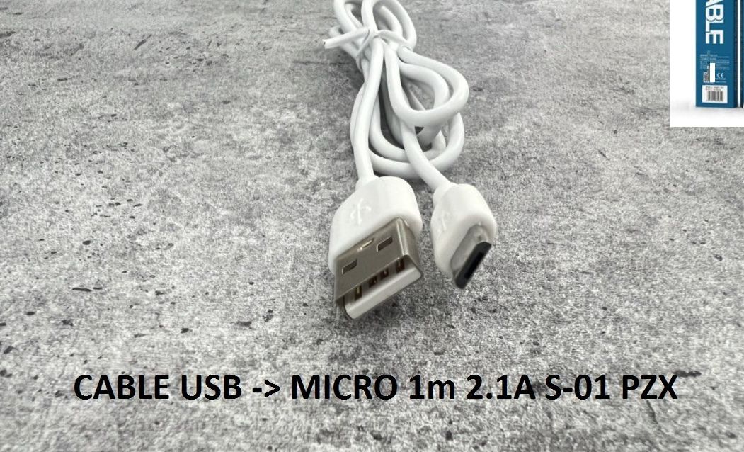 Cáp sạc điện thoại Micro USB Arun PZX Hoco cao cấp dành cho Android, Lightning dài 1m - vpmax - cáp micro usb, cáp android, cáp sạc android