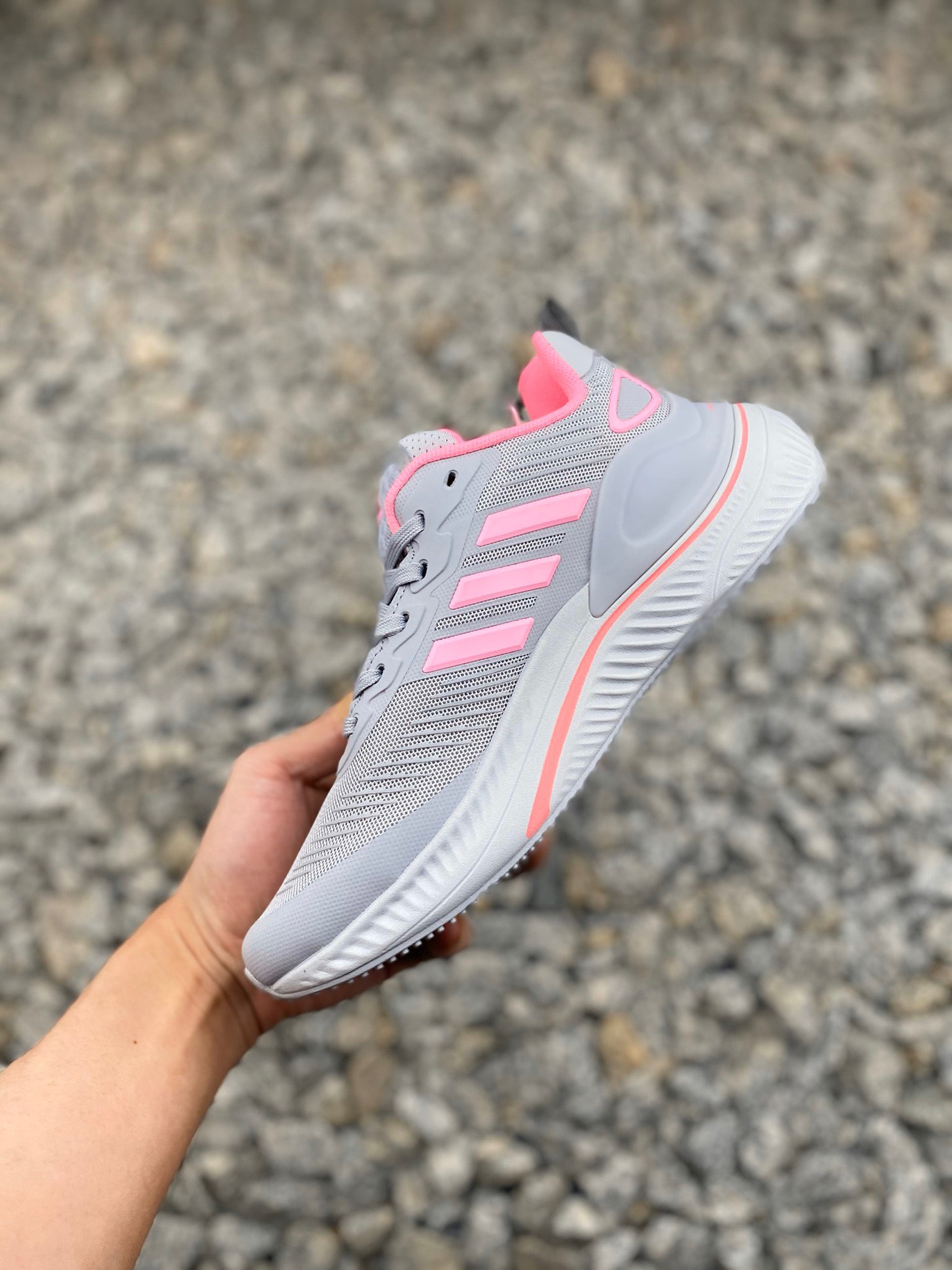 [SALE KHỦNG][TẶNG VỚ] GIÀY RUNNING NỮ ADIDAS ALPHAMAGMA