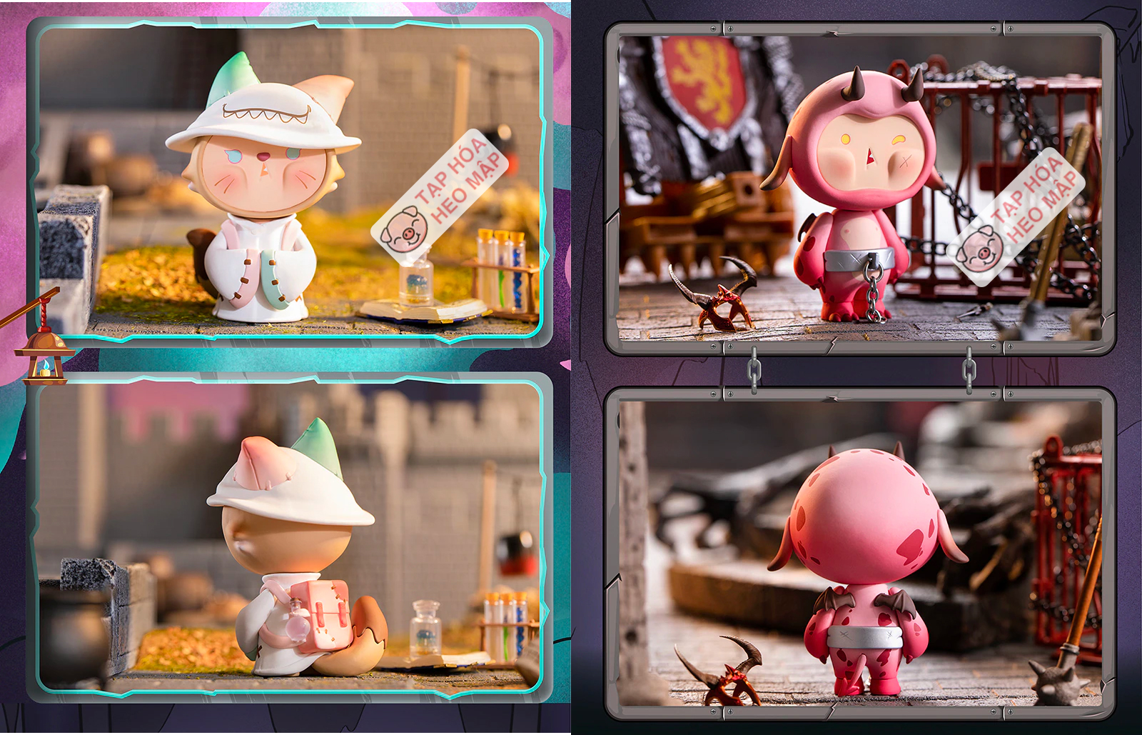 [Sẵn hàng Blind Box - Hộp Mù] Mô hình hiệp sĩ HERO EXPEDITION ★TạpHóaHeoMập★