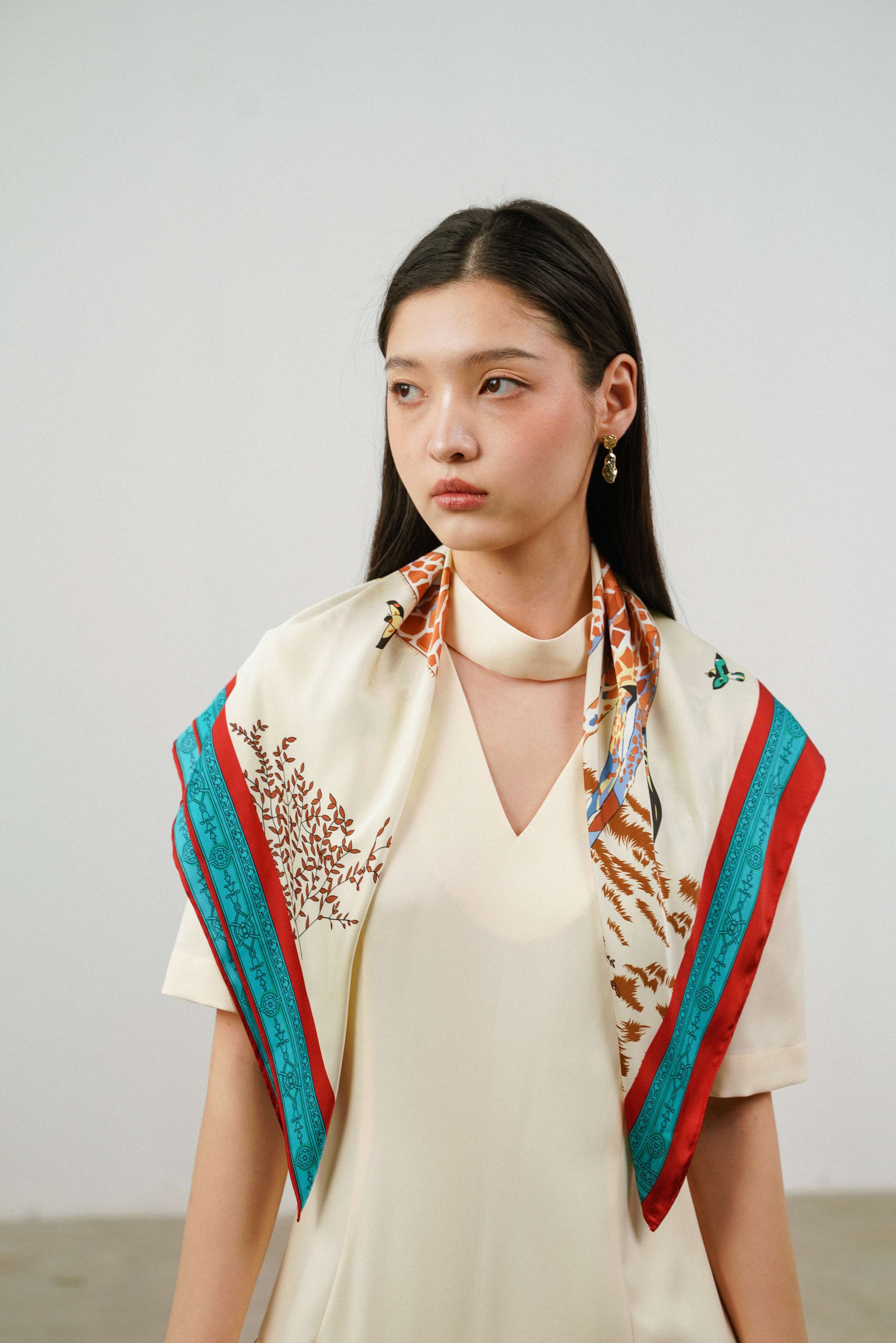 KHĂN LỤA MÙA HÈ - HAZEL SCARF