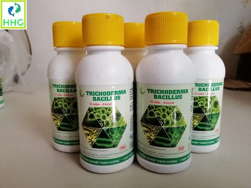 5 LỌ TRICHODERMA BACILLUS ỨC CHẾ NẤM, VI KHUẨN, TUYẾN TRÙNG