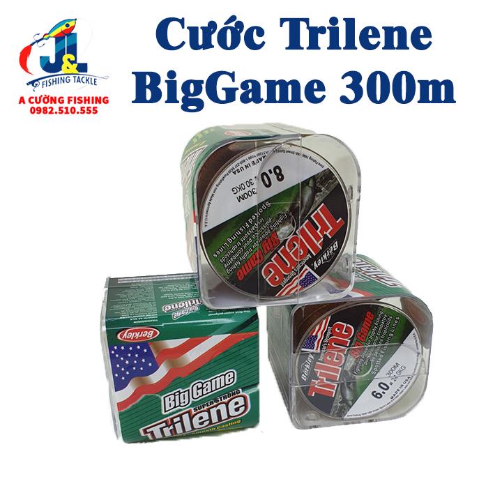 Cước Trilene Big Game 300m Cá Mập Siêu Bền - Tải cá siêu tốt