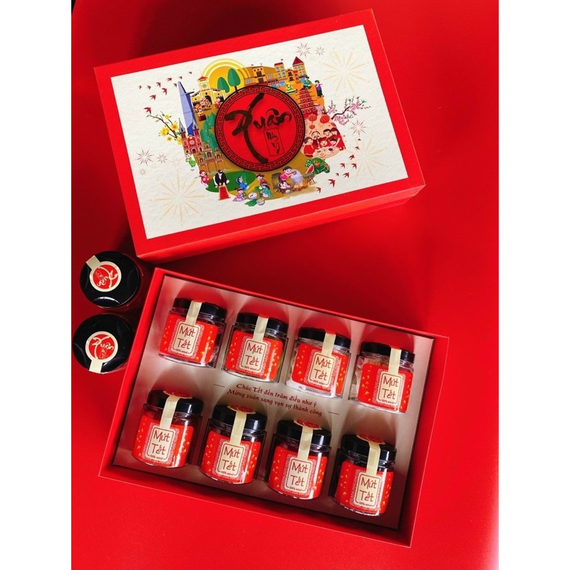 [HCM]SET QUÀ TẾT ( XUÂN NHƯ Ý ) [Loại Đặc Biệt] Hàng ngon nhà làm