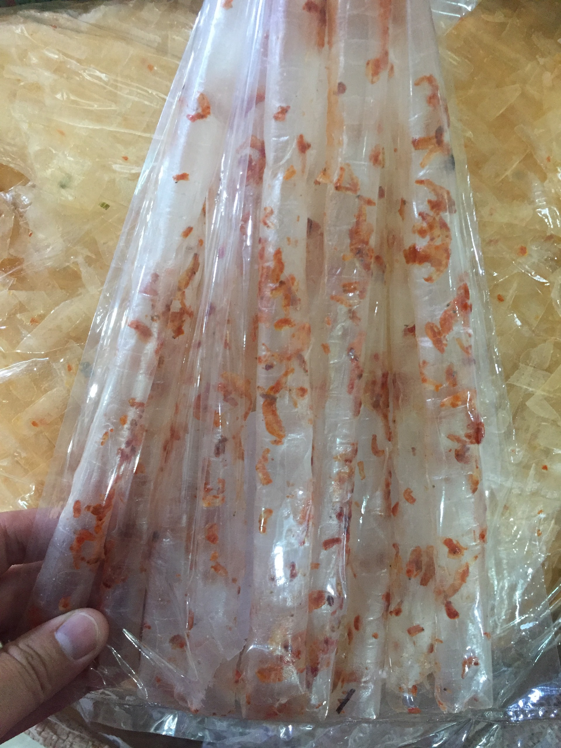 [Xâu 10 Bịch] Bánh Tráng Ống Tôm