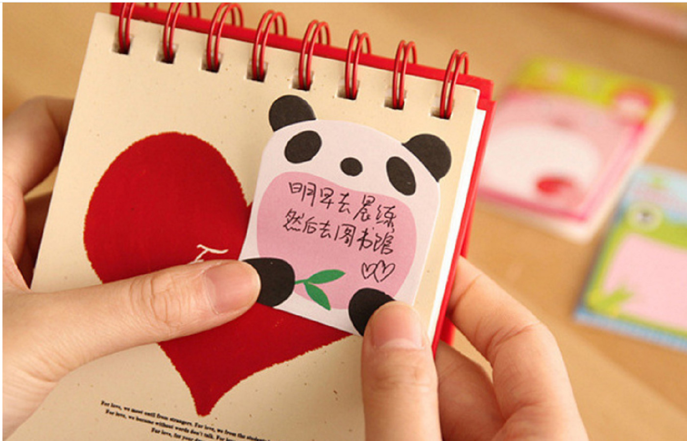 Bộ 5 Giấy Note Hình Kute