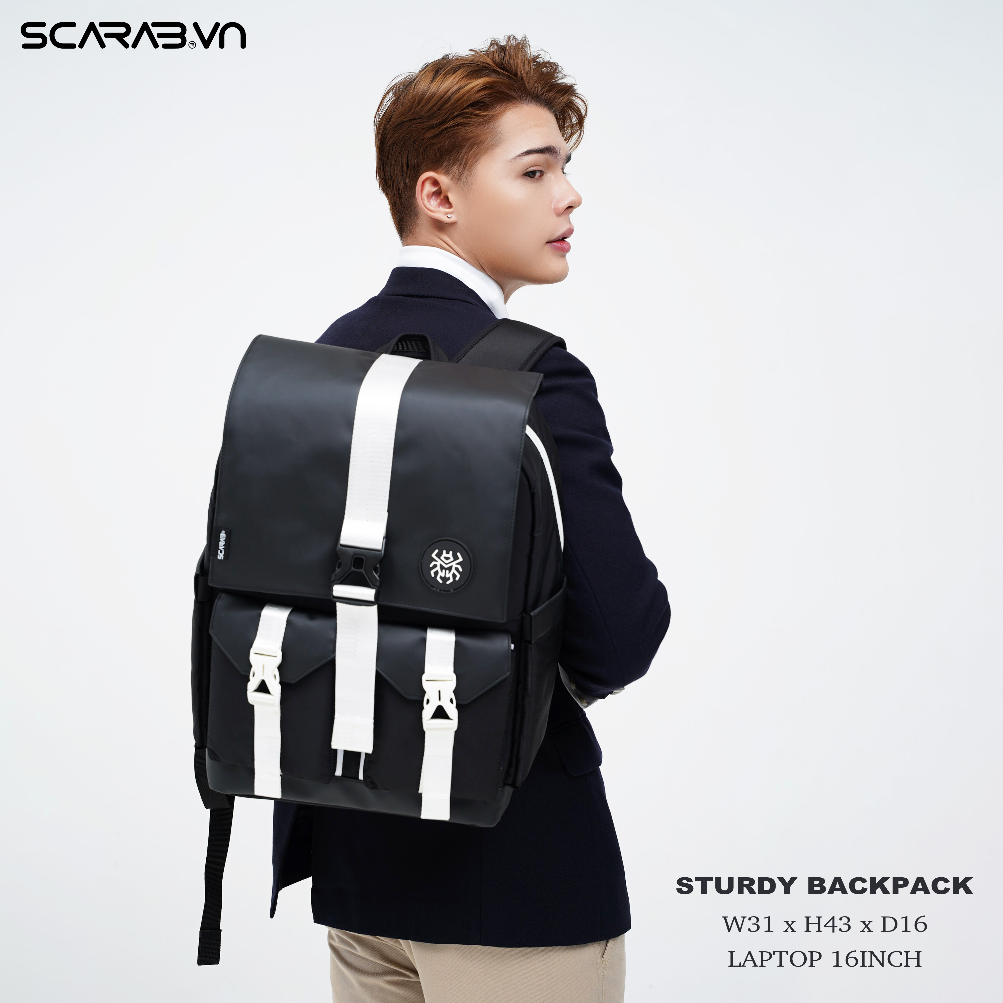 Balo Size Lớn SCARAB - STURDY Backpack Unisex