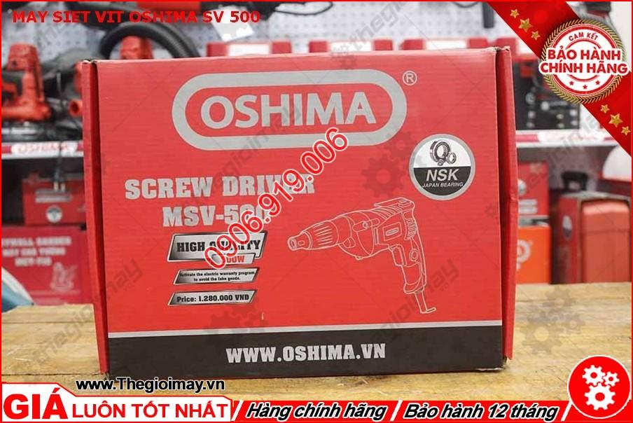 [HCM]Máy siết vít Oshima MSV-500