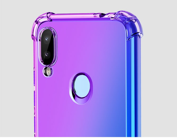 Ốp lưng Xiaomi Redmi Note 7 / Note 7 Pro dẻo TPU đa sắc lồi 4 góc cao cấp