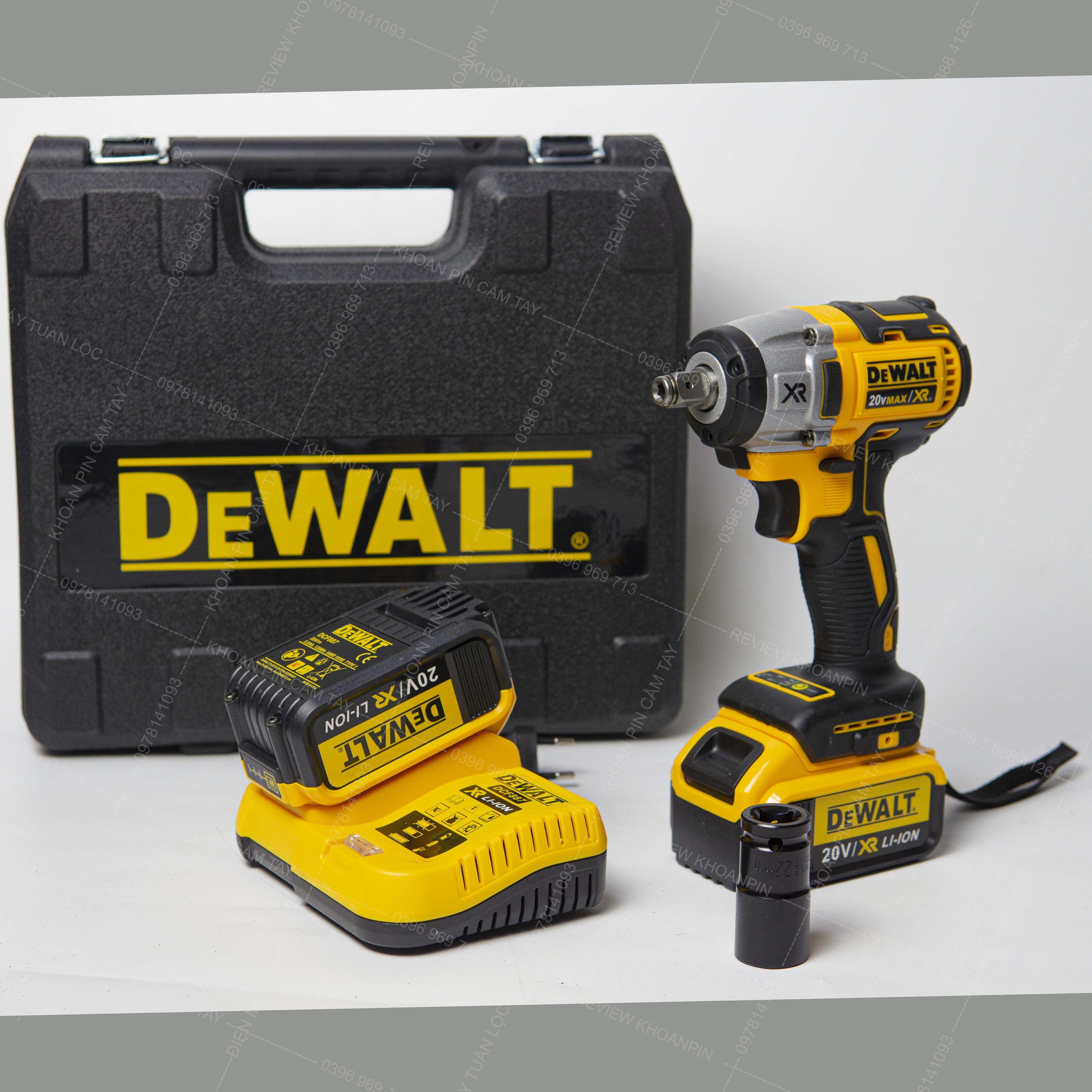 Máy siết bulong dewalt 20v - động cơ không chổi than hàng cao cấp