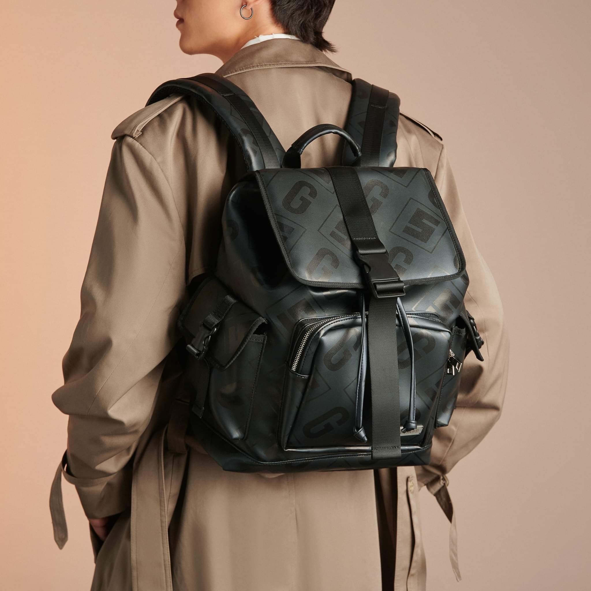 Balo Da Cao Cấp In SAIGONSWAGGER® Eclipse Leather Backpack