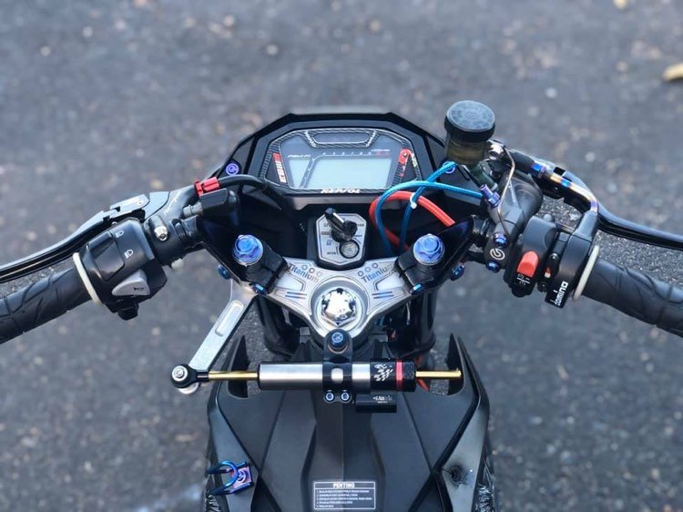 [HCM]pass gắn trợ lực cổ cho xe sonic raider satria(hàng loại 1)