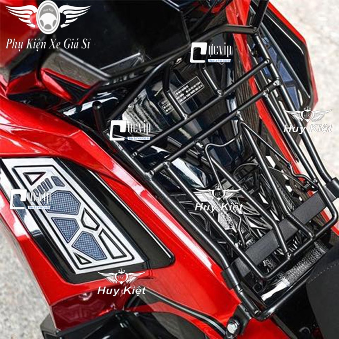 Ốp gác chân em bé airblade ab 2023 đời mới 160cc, 125cc, airblade 2020 - 2023 full đen ms2600