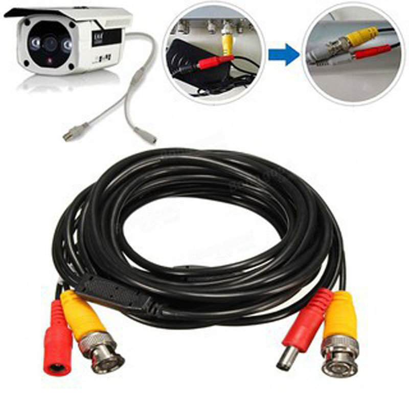 [HCM] Dây camera bấm sẵn BNC+NGUỒN 15 MÉT
