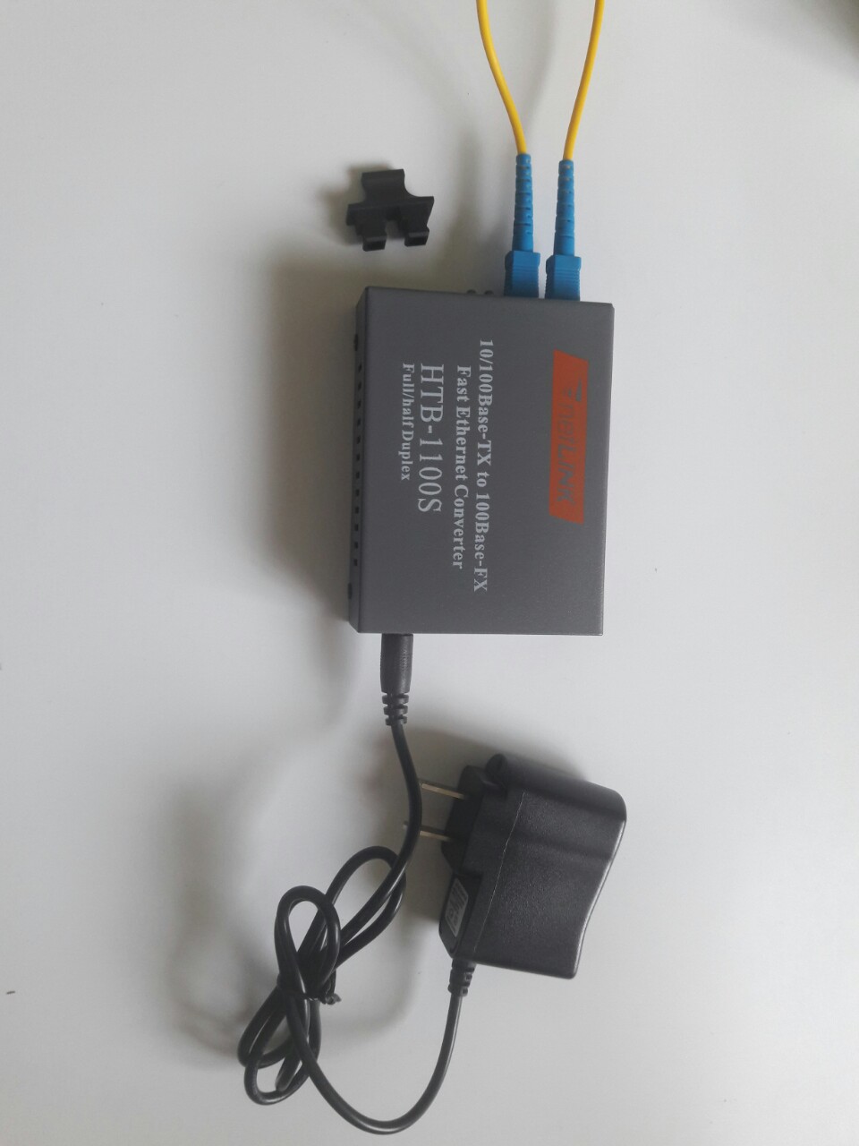 1 Bộ 2 Converter 2 fo Netlink HTB-1100s 25km nguồn đẩy đủ