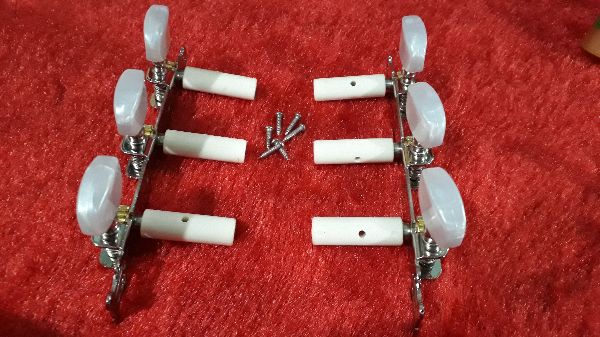 Bộ Khóa Đàn Guitar Classic trắng M13T cao cấp Phân Phối Nhạc Cụ Phụ Kiện Chính Hãng SolG