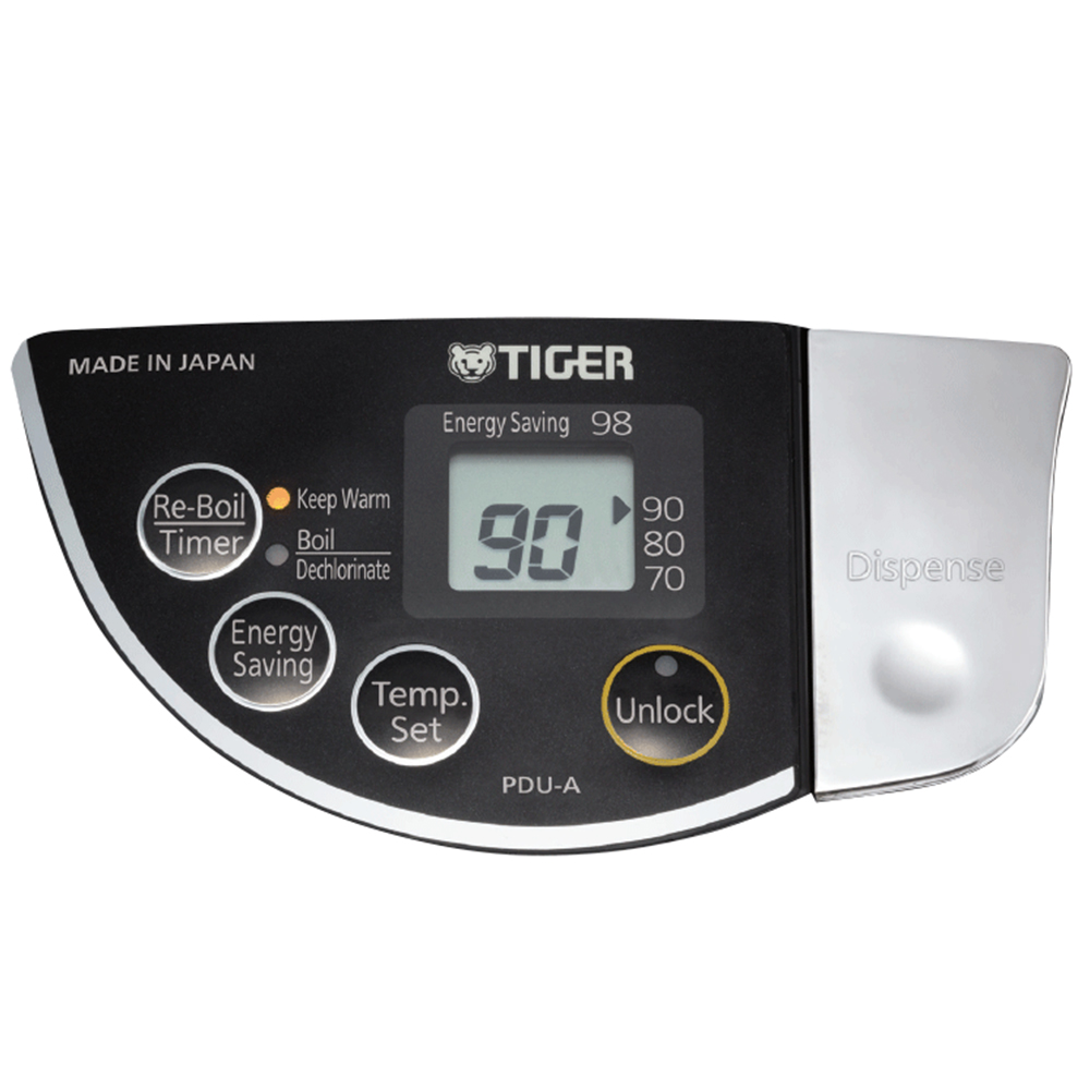 Bình thủy điện tử Tiger PDU-A40W (4.0L) - Hàng Chính Hãng