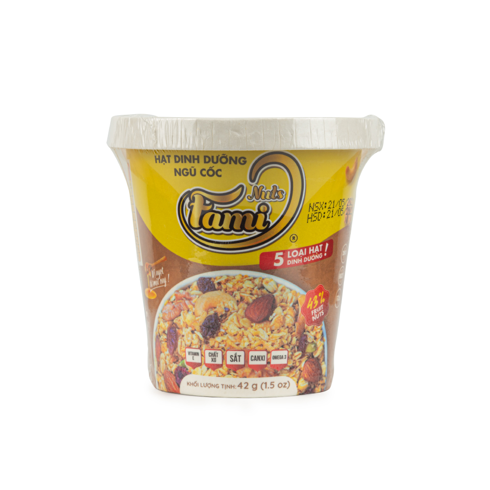[HCM]Hạt Dinh Dưỡng Ngũ Cốc Granola - Fami Nuts