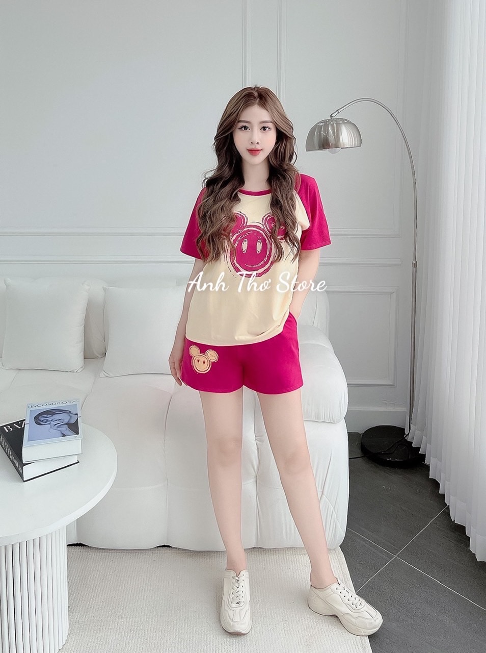 Cute Loose-Fitting Women's Home Wear Set