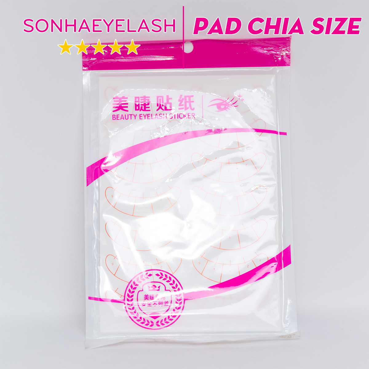 Pad chia size, Pad chia size nối mi